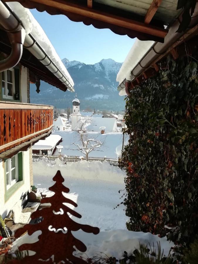 Ferienwohnungen Holler Wallgau Exterior foto