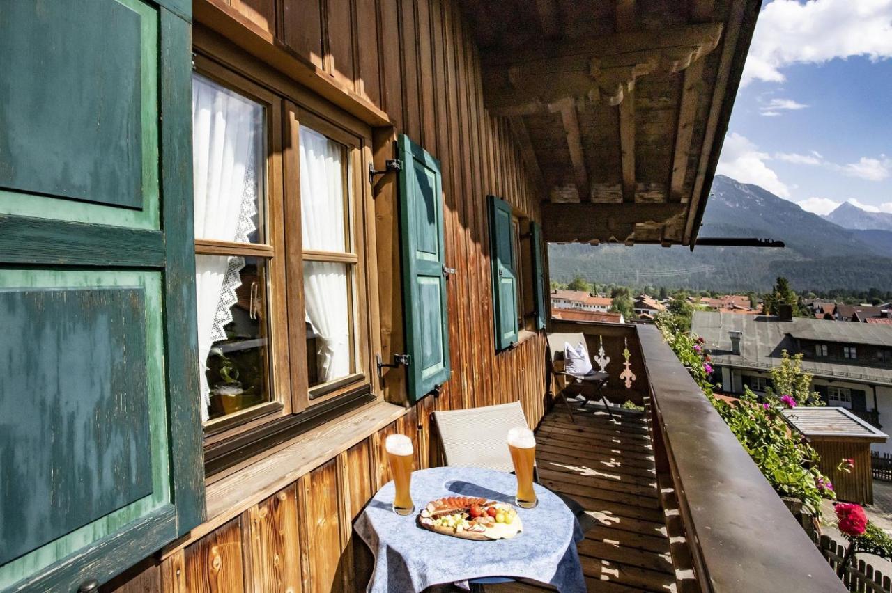 Ferienwohnungen Holler Wallgau Exterior foto
